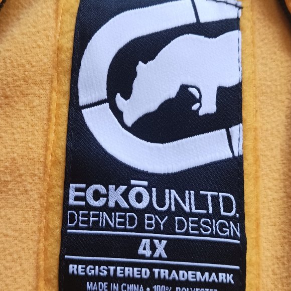 Vintage Ecko Unltd Unlimited Zip Sweatshirt Jacket Mens 4X Zipper - Picture 4 of 5